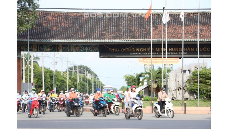 Đât Minh Hưng Chơn Thành giá rẻ chỉ 4xx sở hữu lô đất cạnh KCN UBND , chợ
